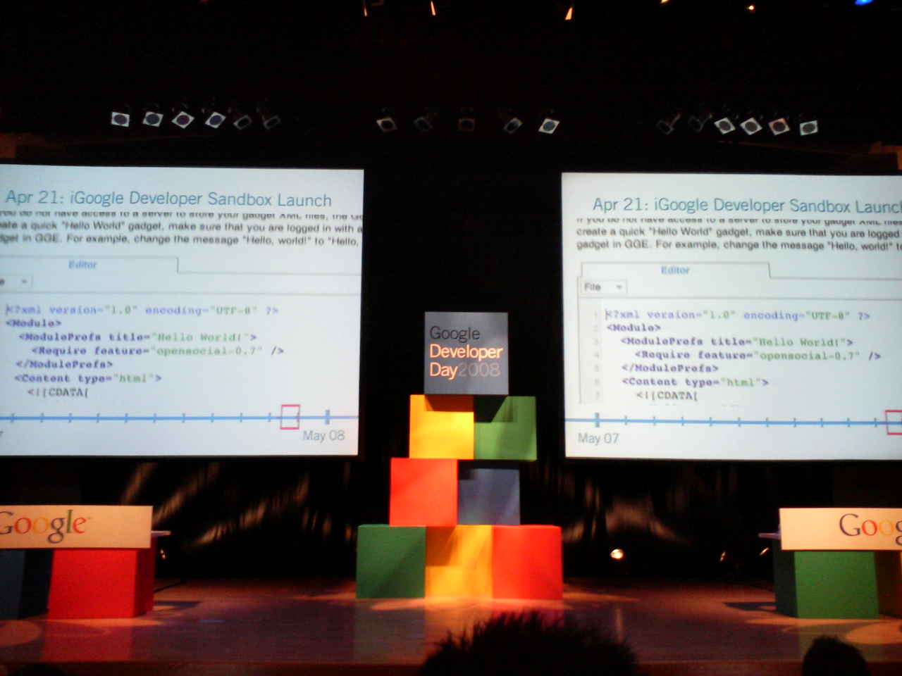 Google Developer Day 2008